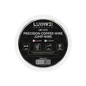 BOBINA DI RAME ISOLATO LUOWEI LW-312 0.01mm FILO JUMPER PER PONTI SALDATURE