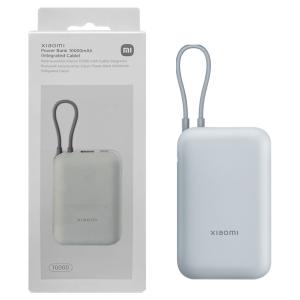 POWER BANK XIAOMI 22.5W 10000mAh (INTEGRATED CABLE) BHR9073GL AZZURRO / ICE BLUE - BLISTER RETAIL