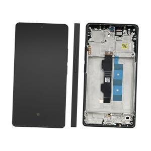 DISPLAY LCD PER XIAOMI REDMI NOTE 14S NERO / MIDNIGHT BLACK CON FRAME 56000300N6R00 - SERVICE PACK
