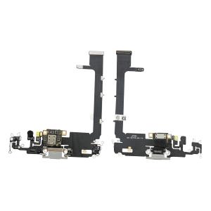 FLAT DOCK RICARICA PER IPHONE 11 PRO MAX BIANCO SILVER (CON IC CHIP) JCID
