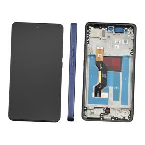 DISPLAY LCD PER MOTOROLA XT2527-2 MOTO G86 5G GRIGIO / PANTONE SPELLBOUND CON FRAME 5D68C30474 5D68C30498 5D68C30651