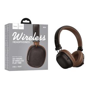 CUFFIE BLUETOOTH HOCO W64 MARRONE - BLISTER RETAIL