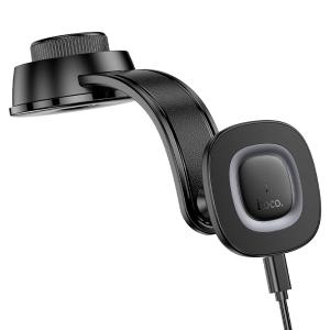 SUPPORTO PER AUTO HOCO HW31 CON RICARICA WIRELESS 15W 1.67 NERO - BLISTER RETAIL