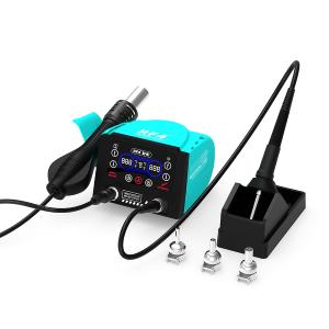 STAZIONE SALDANTE RF4 RF-H7 2IN1 PER SALDATURE A STAGNO ED ARIA CALDA