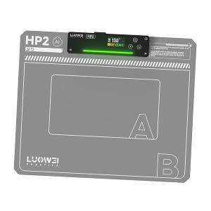 PIANO DA LAVORO LUOWEI LW-HP2 15 POLLICI PIASTRA DI RISACLDAMENO AI A DUE ZONE