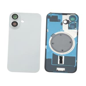 BACK COVER PER IPHONE 16 BIANCO COMPATIBILE