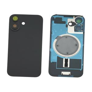 BACK COVER PER IPHONE 17 NERO COMPATIBILE