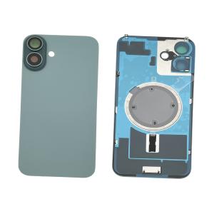 BACK COVER PER IPHONE 16 PLUS VERDE COMPATIBILE