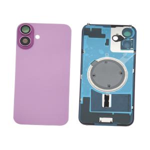 BACK COVER PER IPHONE 16 PLUS ROSA COMPATIBILE
