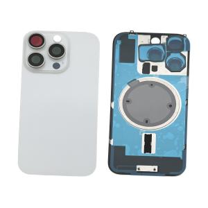 BACK COVER PER IPHONE 16 PRO BIANCO COMPATIBILE