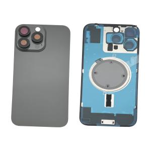BACK COVER PER IPHONE 16 PRO MAX NERO COMPATIBILE