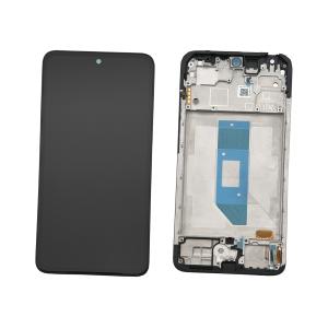 DISPLAY LCD PER XIAOMI REDMI NOTE 14 4G 24117RN76E NERO / MIDNIGHT BLACK CON FRAME (EU VERSION) 56000700O7E00 - SERVICE PACK