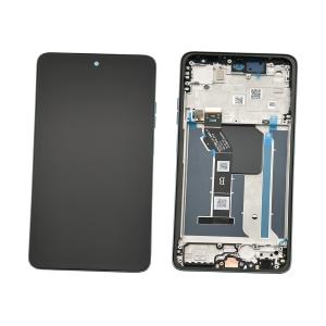 DISPLAY LCD PER MOTOROLA XT2529-2 MOTO G56 5G GRIGIO / PANTONE GRAY MIST CON FRAME 5D68C30209