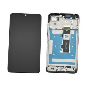 DISPLAY LCD PER MOTOROLA XT2535-3 MOTO G06 4G NERO CON FRAME 5D68C31263