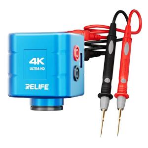 TELECAMERA MICROSCOPICA INDUSTRIALE 4K RELIFE MC2 ULTRA HD PER MICROSCOPIO TRINOCULARE CON MULTIMETRO