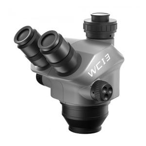 MICROSCOPIO LUOWEI WCI3-7050 TRINOCULARE 7-50X CON INTERFACCIA 0.5CTV SUPPORTO DI MESSA A FUOCO E LAMPADA