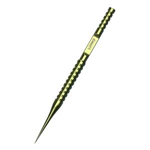 PINZA IN TITANIO LUOWEI BAMBOO-SHAPED A PUNTA DIRITTA GOLD 0.01mm