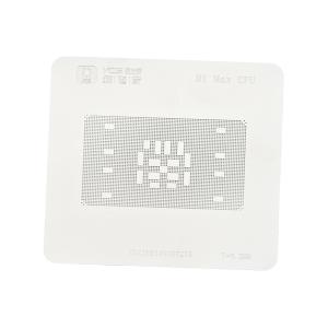STENCIL PER REBALLING IC CHIP YCS PER M1 MAX CPU T 0.2 mm