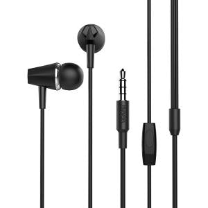 CUFFIE AURICOLARI HOCO M34 HONOR MUSIC 3.5MM NERO - BLISTER RETAIL