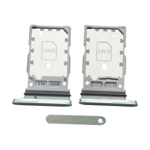 CARRELLO SIM S931B S25 5G / S936B S25+ 5G VERDE / MINT GREEN (SIM 1 + SIM 2) GH98-49874B