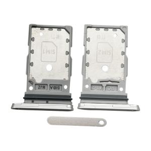 CARRELLO SIM S921B S24 / S926B S24+ GRIGIO / MARBLE GREY (DUAL SIM) GH98-48906B
