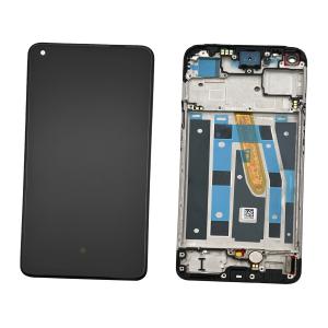 DISPLAY LCD PER OPPO RENO 8T CPH2481 NERO CON FRAME 4130422 - SERVICE PACK