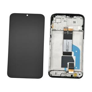 DISPLAY LCD PER XIAOMI REDMI 15C 4G / POCO C85 4G NERO CON FRAME (NON EU VERSION 16.7CM) 56000200P1500 5600020P15A00 - SERVICE PACK