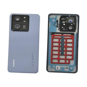 BACK COVER PER XIAOMI 13T BLU / ALPINE BLUE CON VETRO CAM 560008M12A00 - SERVICE PACK