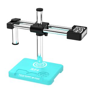 SUPPORTO DI SOSTEGNO PER MICROSCOPIO RF4 RF-FO33 CON BASE ANTISCIVOLO E BRACCIO A DOPPIA ASSE
