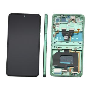 DISPLAY LCD PER MOTOROLA XT2553 MOTO RAZR 60 VERDE / PANTONE SPRING BUD CON FRAME 5D68C29966 5D68C30274