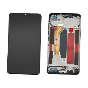 DISPLAY LCD PER REALME NOTE 70T RMX5313 NERO CON FRAME 621029000609 - SERVICE PACK