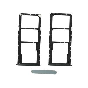 CARRELLO SIM PER REALME C61 4G RMX3930 / C61 4G RMX3939 VERDE / DARK GREEN (DUAL SIM + MICRO SD) 612121000234