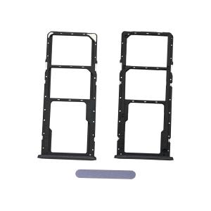 CARRELLO SIM PER REALME NOTE 60 4G RMX3933 NERO / MARBLE BLACK (DUAL SIM + MICRO SD) 612121000232