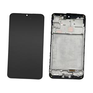 DISPLAY LCD PER SAMSUNG A165F A16 4G NERO CON FRAME (AMOLED)