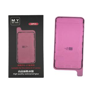 ADESIVO DISPLAY PER IPHONE XS MAX NERO (LOTTO 10PZ) (M.Y Mr.Yang)