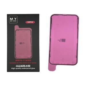 ADESIVO DISPLAY PER IPHONE 14 NERO (LOTTO 10PZ) (M.Y Mr.Yang)