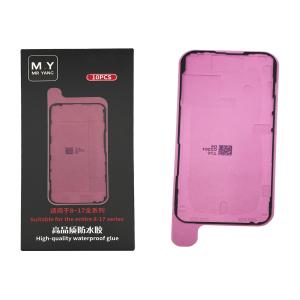 ADESIVO DISPLAY PER IPHONE 14 PRO NERO (LOTTO 10PZ) (M.Y Mr.Yang)
