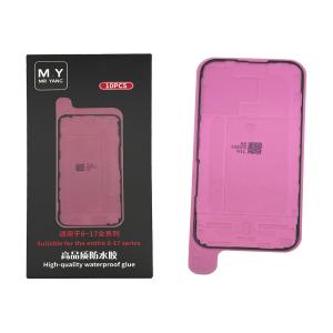 ADESIVO DISPLAY PER IPHONE 15 PRO NERO (LOTTO 10PZ) (M.Y Mr.Yang)
