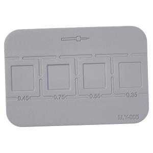 PAD SILICONE MAGNETICO M.Y 005 TAPPETINO GRIGIO PER REBALLING IC CHIP