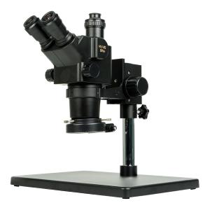 MICROSCOPIO M.Y 85 ULTRA TRINOCULARE 6.3-68X CON INTERFACCIA 0.4CTV - NERO