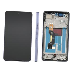 DISPLAY LCD PER MOTOROLA XT2527-7 MOTO G86 POWER 5G GRIGIO / COSMIC SKY CON FRAME 5D68C30652
