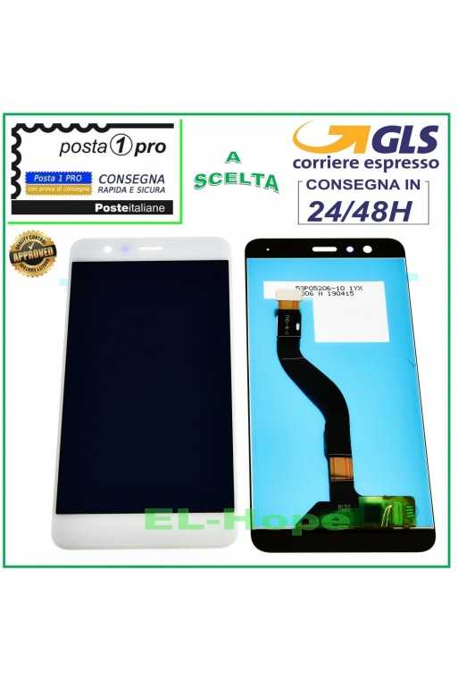 LCD DISPLAY PER HUAWEI P10 LITE WAS-LX1 LX1A TOUCH SCREEN SCHERMO VETRO BIANCO