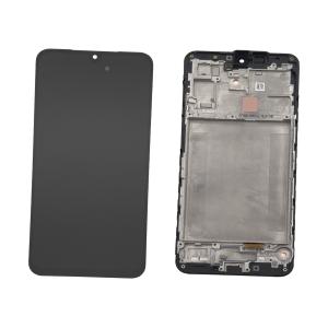 DISPLAY LCD PER SAMSUNG A176B A17 5G NERO CON FRAME (AMOLED)