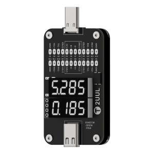 TESTER DOCK RICARICA 2UUL PW32 PER RILEVAMENTO GUASTI TYPE-C