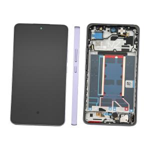 DISPLAY LCD PER OPPO RENO13F 5G CPH2699 / RENO13FS 5G CPH2699 VIOLA / PLUME PURPLE CON FRAME 621029000450 - SERVICE PACK
