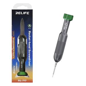 CACCIAVITE CON PUNTA A Y TRI-POINT 0.6 2D ROCKET-HEAD RELIFE RL-717