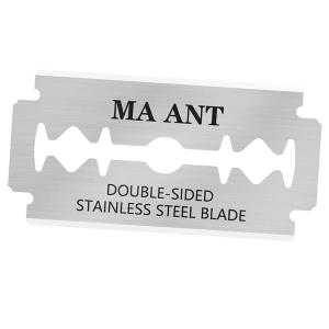 KIT LAMA IN ACCIAIO INOSSIDABILE CON LAMA A DOPPIA FACCIA MAANT (50 PZ)