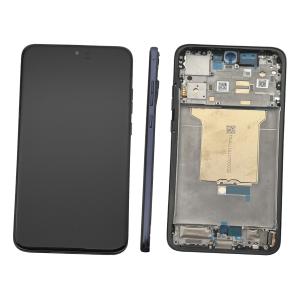 DISPLAY LCD PER MOTOROLA XT2605-1 MOTO EDGE 70 FUSION 5G VIOLA / PANTONE SILHOUETTE CON FRAME 5D68C32061 5D68C32056