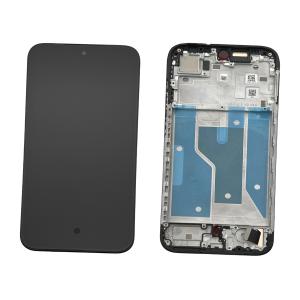 DISPLAY LCD PER MOTOROLA XT2621-2 MOTO G67 5G / XT2621-4 MOTO G77 5G NERO / PANTONE BLACK OLIVE CON FRAME 5D68C32013