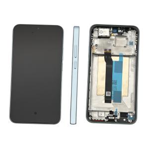 DISPLAY LCD PER XIAOMI REDMI NOTE 15 PRO 5G 25060RABDG 25080RABDG BLU / GLACIER BLUE CON FRAME 56001700P1600 - SERVICE PACK